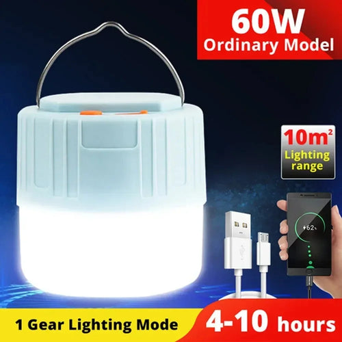 1-2Pcs Solar Camping Light IPX5 Waterproof Outdoor Light Remote Control Power Bank LED Tent Lamp Portable Durable Camping Gear